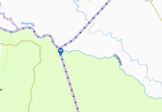 Kaart Plattegrond Chicumba