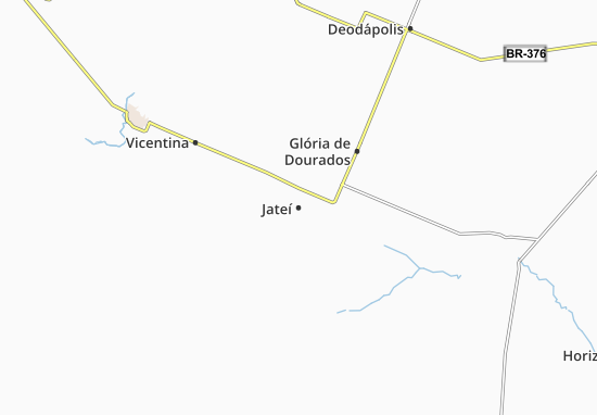 Mapa Jateí