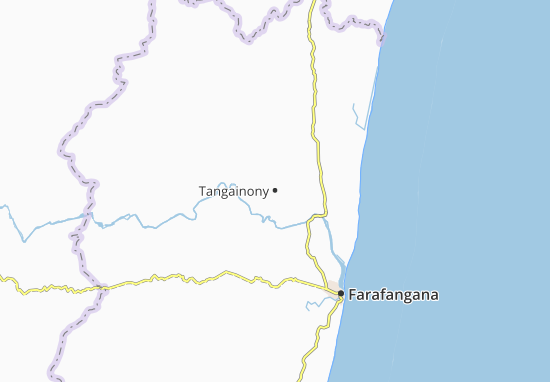 Mapa Tangainony