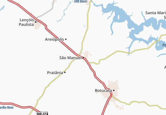 Mappe-Piantine São Manuel