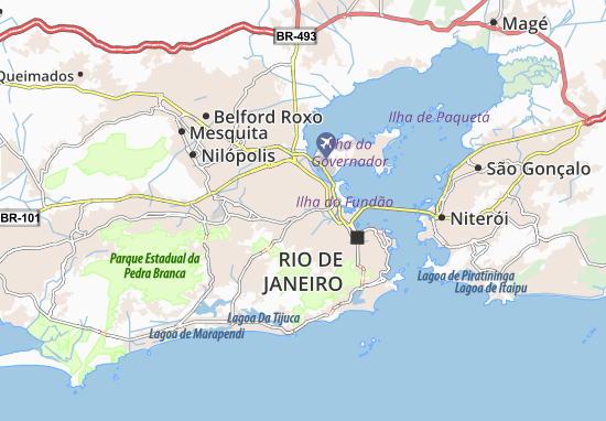 Kaart Plattegrond Inhaúma
