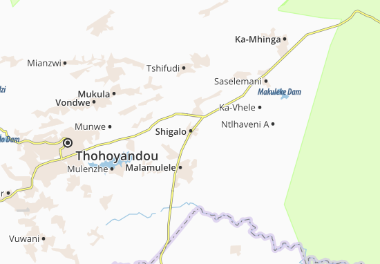 Mapa Shigalo