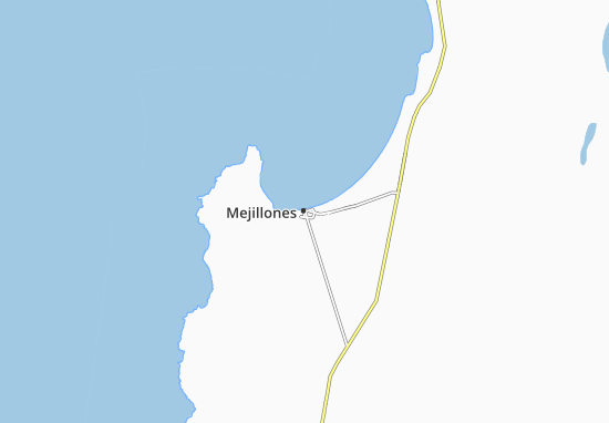 Mapa Mejillones