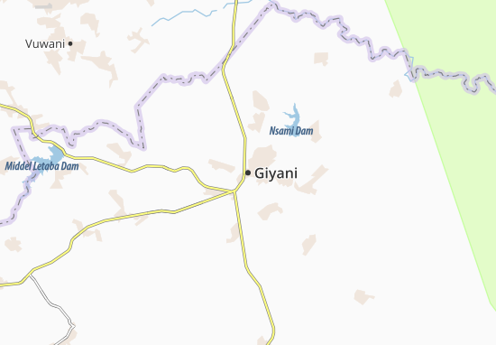 Mapa Giyani