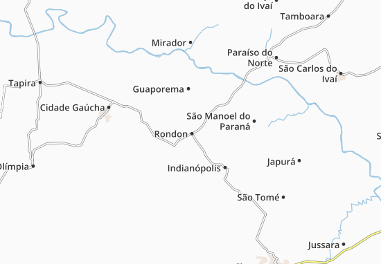 Mapa Rondon