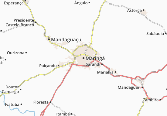 Mappe-Piantine Maringá