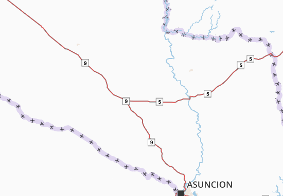 Mapa Paraguay