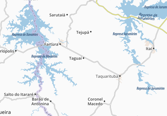 Mapa Taguaí