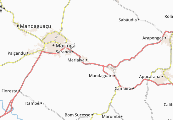 Carte-Plan Marialva