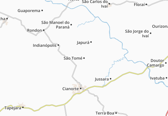 Mapa São Tomé
