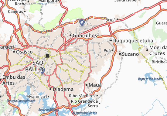 Mapa MICHELIN Cidade - mapa Cidade - ViaMichelin