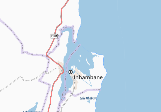 Mapa Mabulune