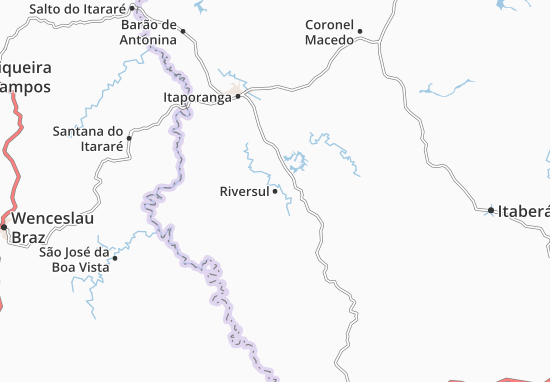 Mapa Riversul