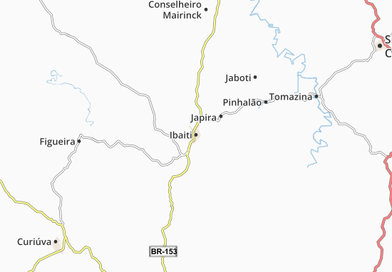 Ibaiti Map