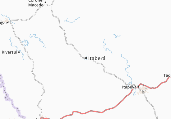 Mapa Itaberá