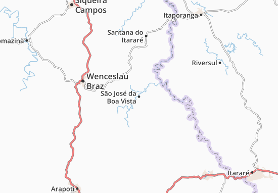 Mapa São José da Boa Vista