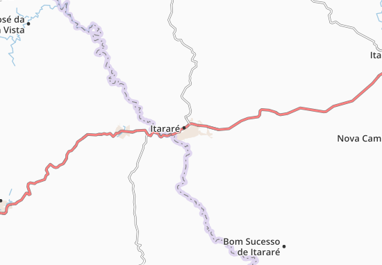 Mapa Itararé