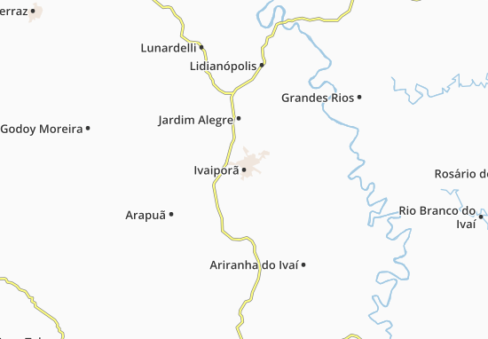 Ivaiporã Map