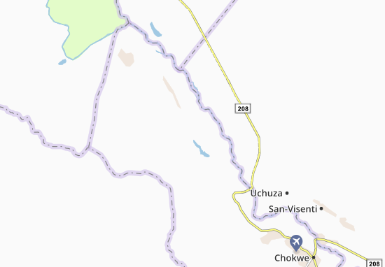 Mapa Languane