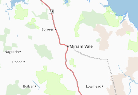 Mapa Miriam Vale
