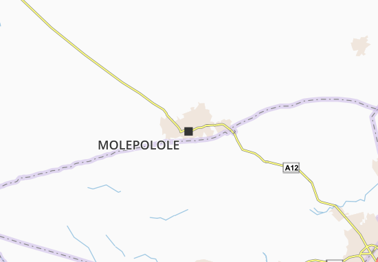 Mapa Molepolole
