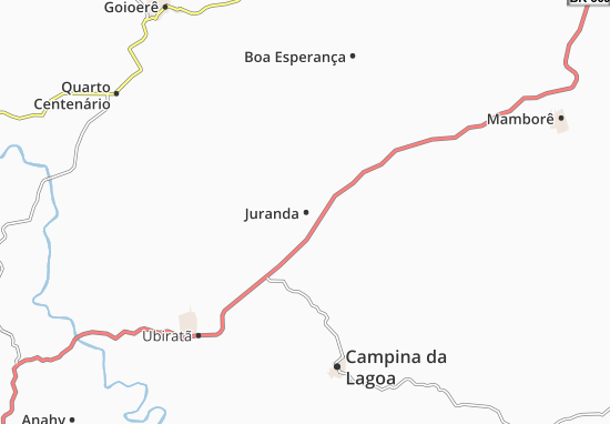 Mapa Juranda