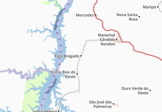 Mapa Pato Bragado