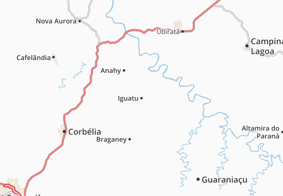 Mapa Iguatu