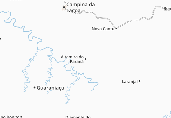 Mapa Altamira do Paraná