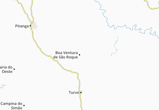 Mapa Boa Ventura de São Roque