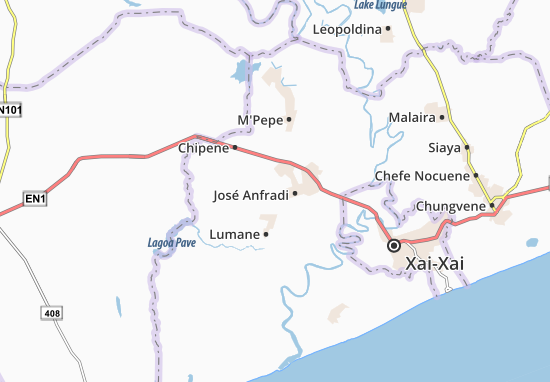 Mapa Chiconela