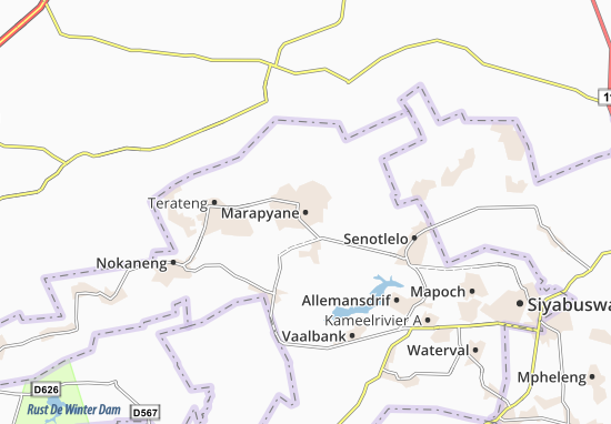 Mapa Marapyane