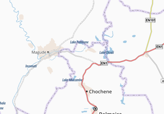 Mapa Chibanza