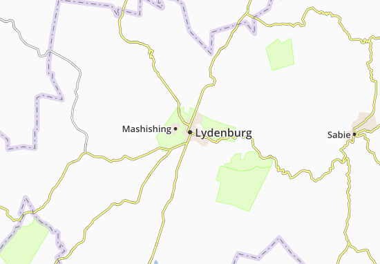 Mapa Lydenburg