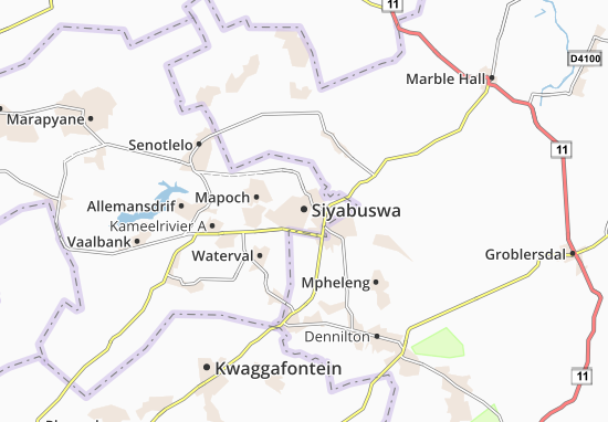 Mapa Siyabuswa