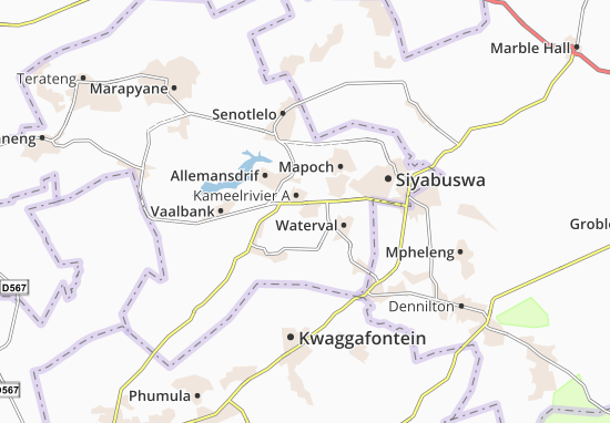 Mapa Wolwekraal
