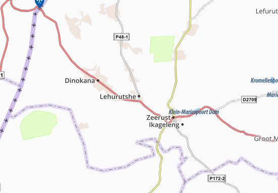 Mapa Lehurutshe