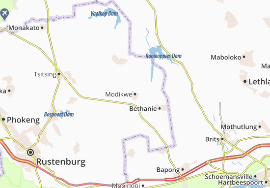 Modikwe Map