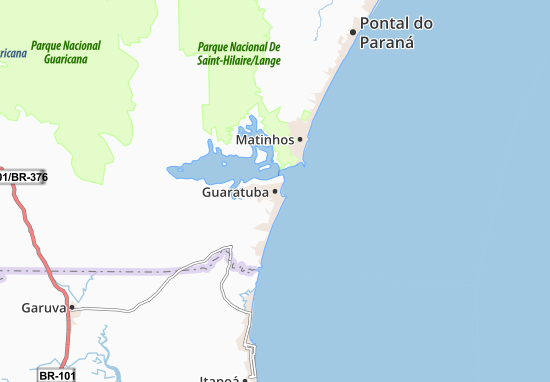 Guaratuba Map