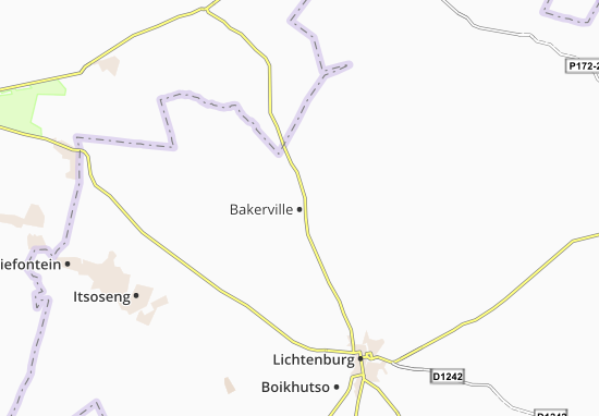 Mapa Bakerville