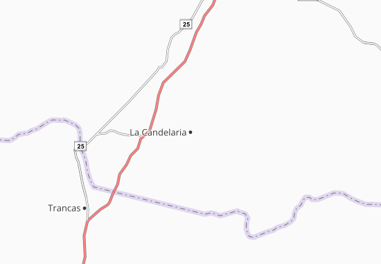 Mapa La Candelaria