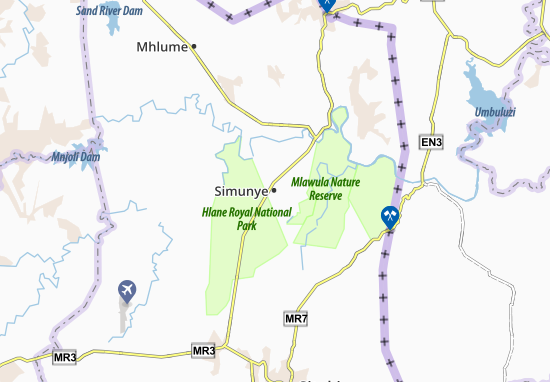 Mapa Simunye