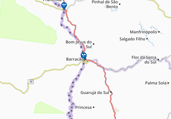Mapa Barracão