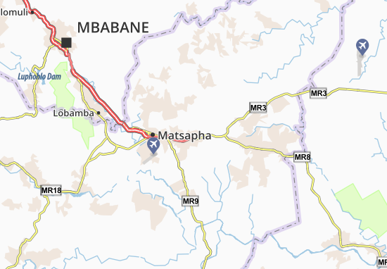 Mapa Manzini Extension 13