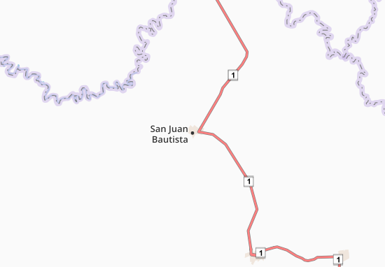 Mapa San Juan Bautista