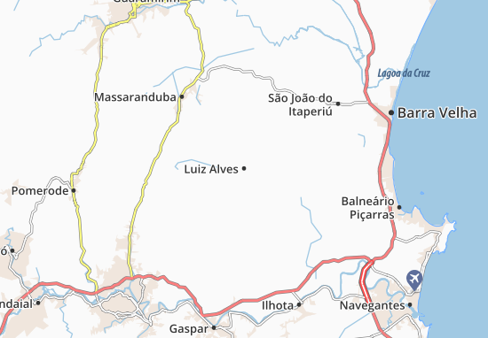 Mapa Luiz Alves