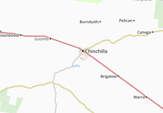 Mapa Chinchilla