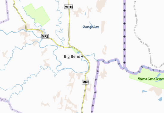 Mapa Big Bend