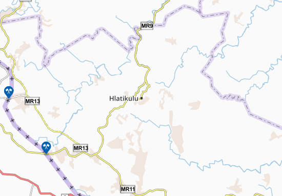 Mapa Hlatikulu