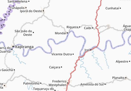Karte Stadtplan Vicente Dutra